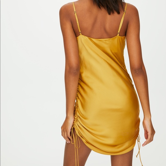 ARITZIA | *BNWT* WILFRED ONLY RUCHED SLIP DRESS - Picture 11 of 15